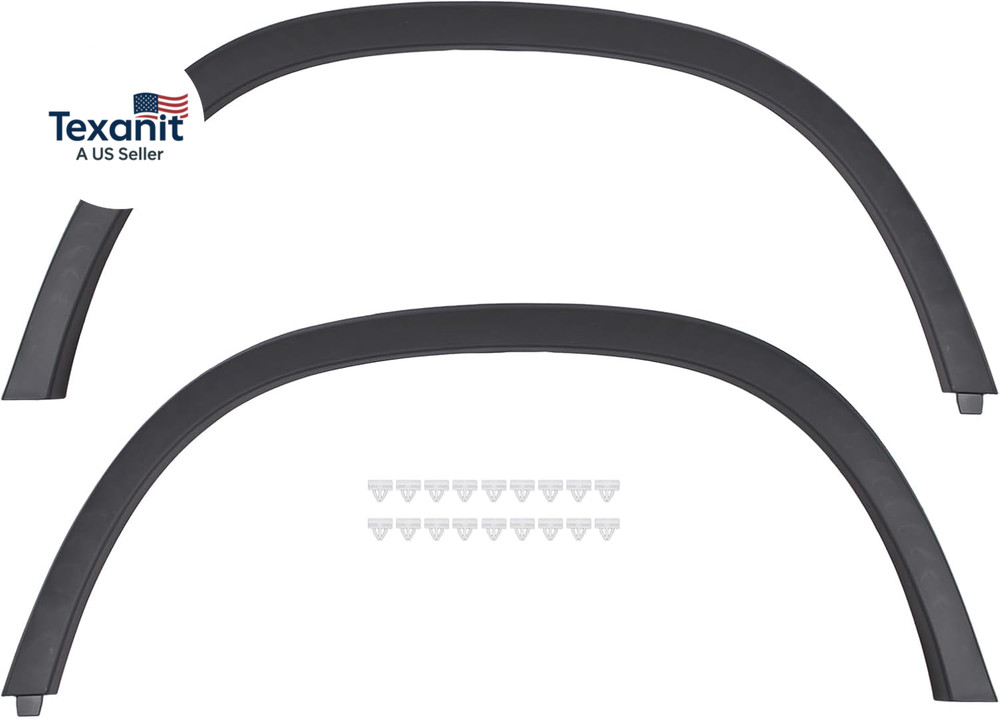 Front Left and Right Wheel Arch Fender Flare Trim Molding for Chevrolet Trax 201