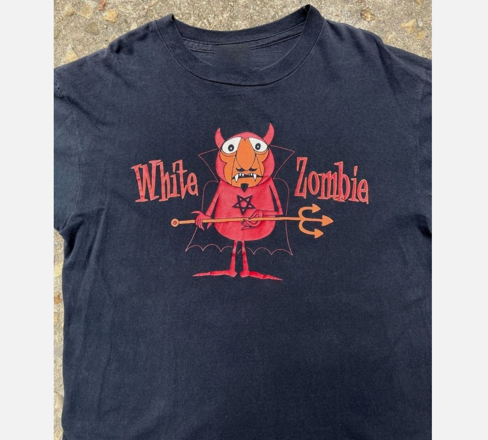 White Zombie Band Album Music Tour Cotton Men Women T-Shirt Full Size