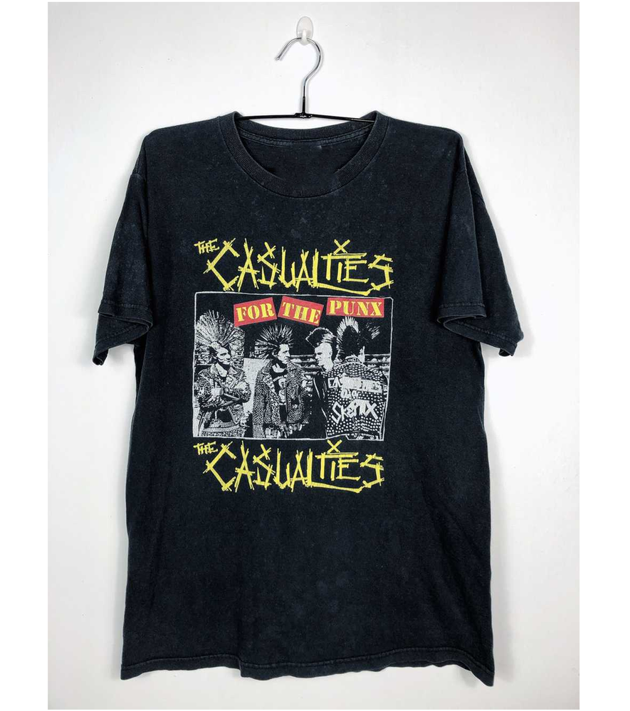 THE CASUALTIES PUNK BAND Collection Gift Fan Black All Size T-Shirt KK69