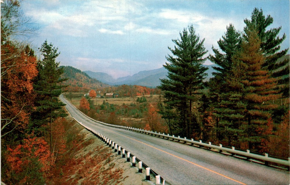 Mountains, Asheville, N. C. Postcard