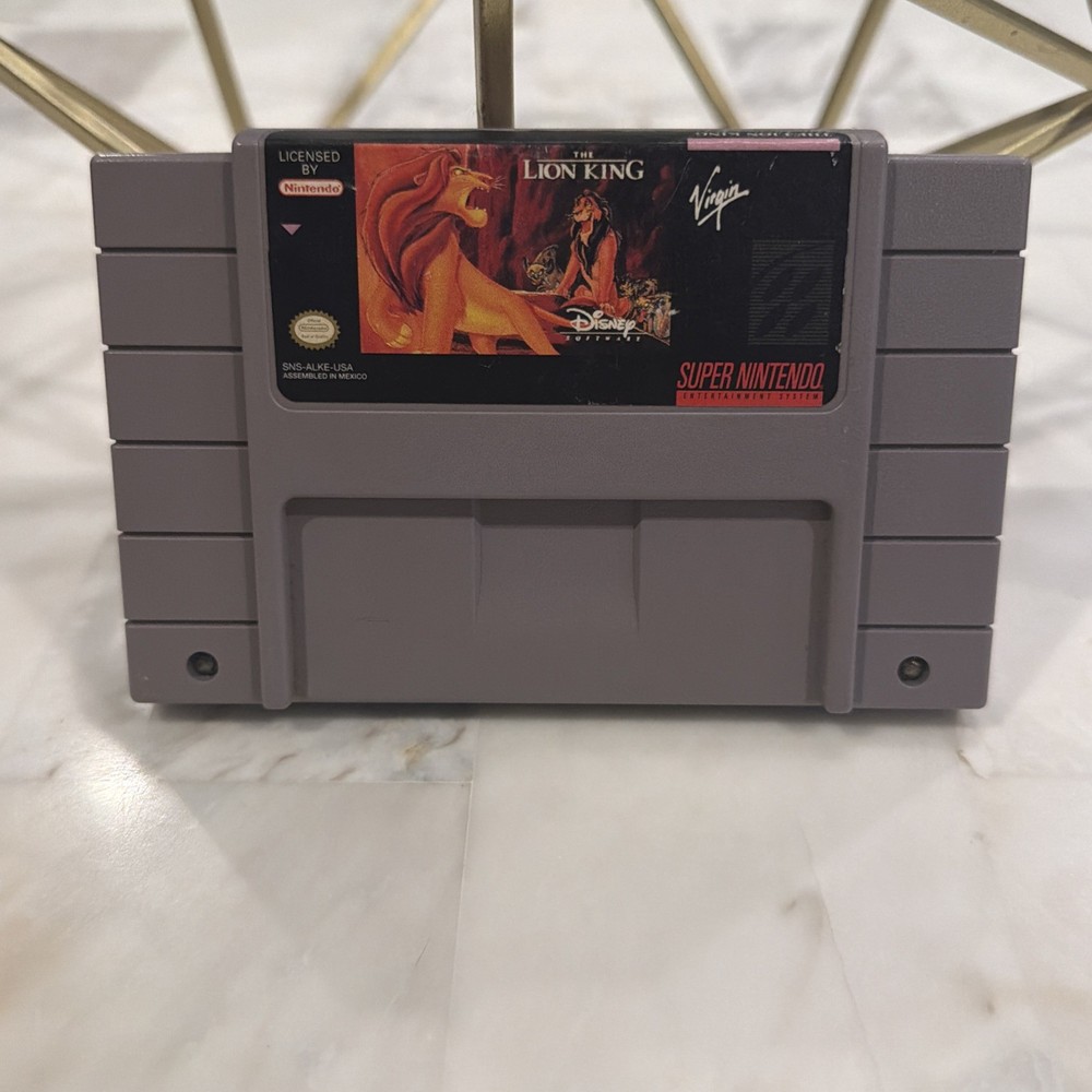 The Lion King (Super Nintendo Entertainment System, 1994) tested
