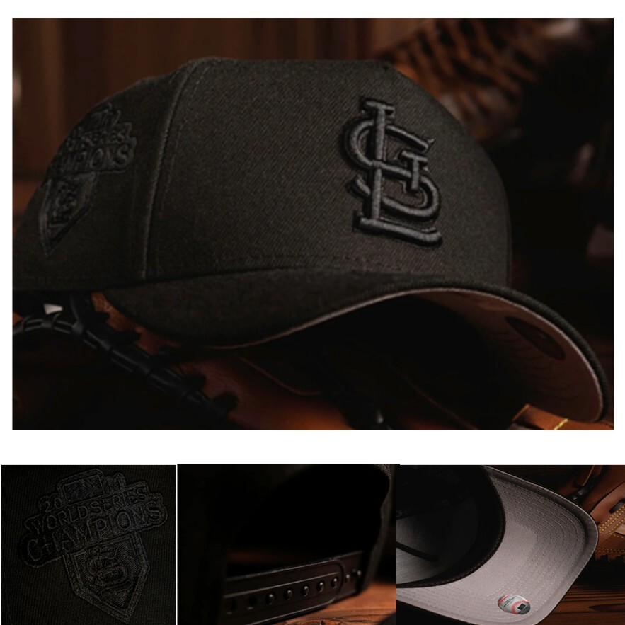 NEW ERA 9FORTY A-FRAME MLB St. Louis Cardinals Black/Gray UV Baseball Cap