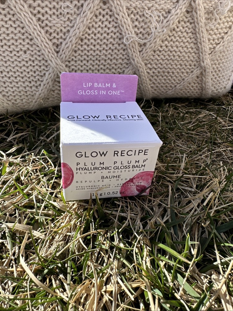 Glow Recipe Plum Plump Hyaluronic Hydrating Lip Gloss Balm