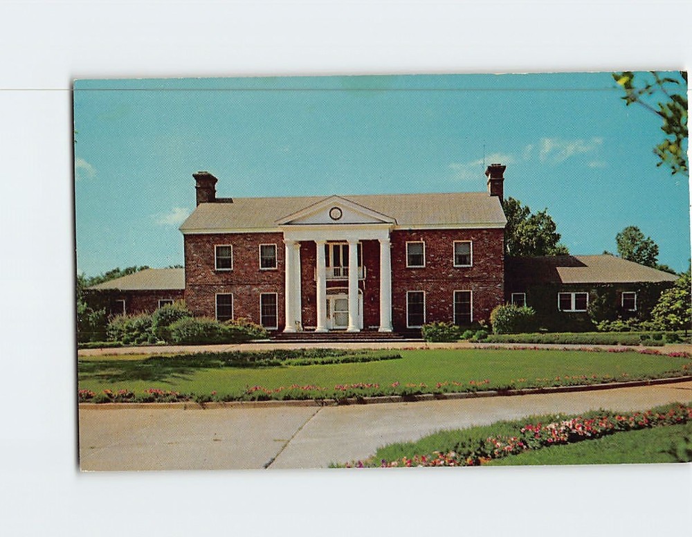 Postcard Governor's Mansion Little Rock Arkansas USA