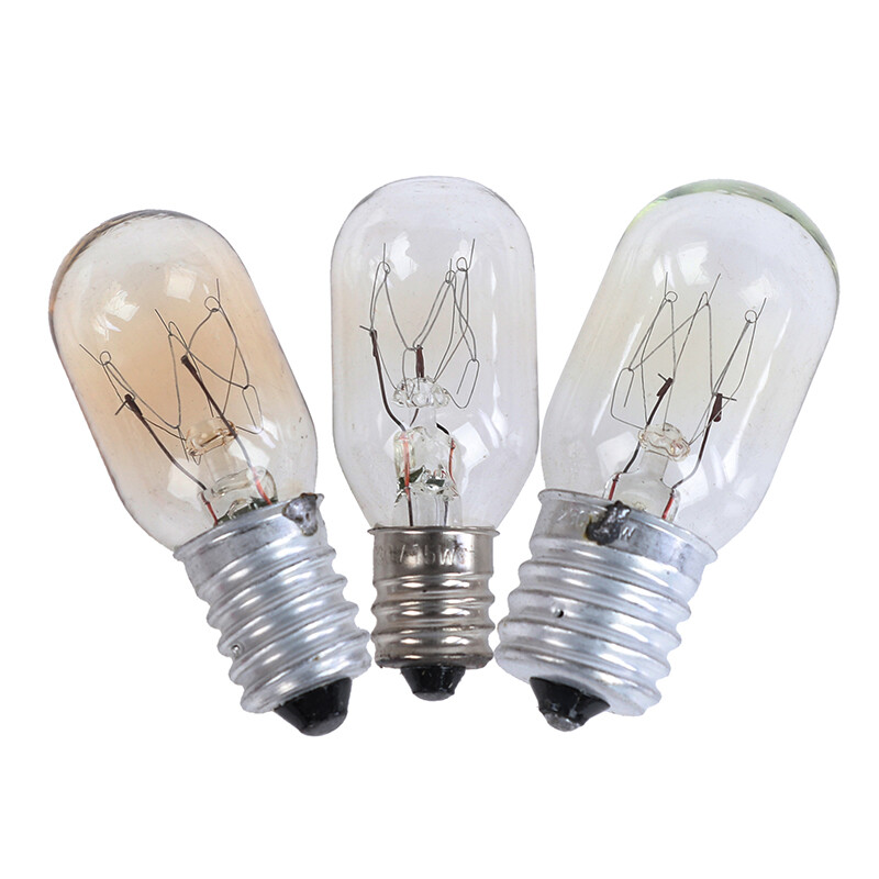 15w Refrigerator Bulb Microwave Light E12/E14/E17 Toaster/Steam Bulb Light 23HQ
