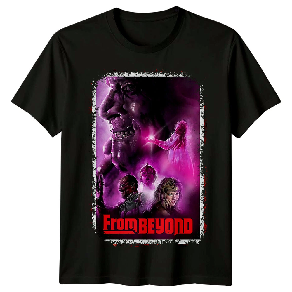 From Beyond Stuart Gordon Horror Movie T-Shirt Graphic Tee S-5XL