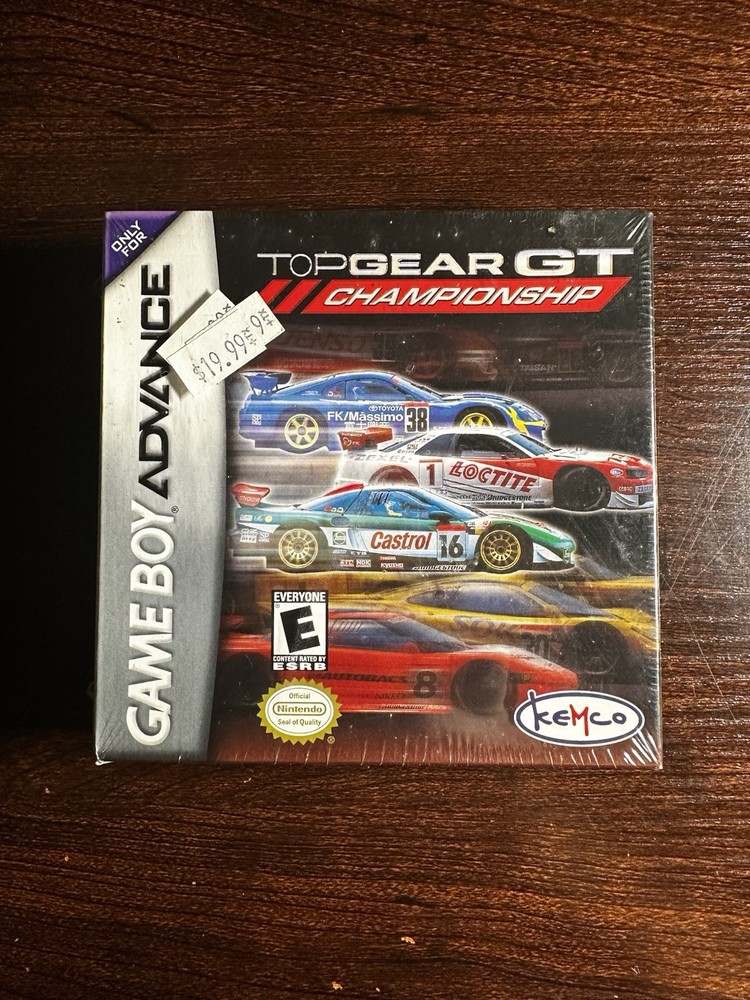 Top Gear GT Championship (Nintendo Game Boy Advance | GBA) Brand New Sealed
