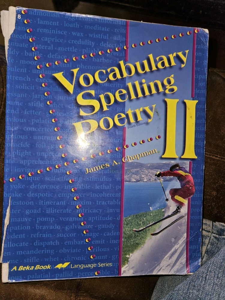 A Beka HOMESCHOOL Vocabulary SPELLING poetry II TEXT and QUIZZES