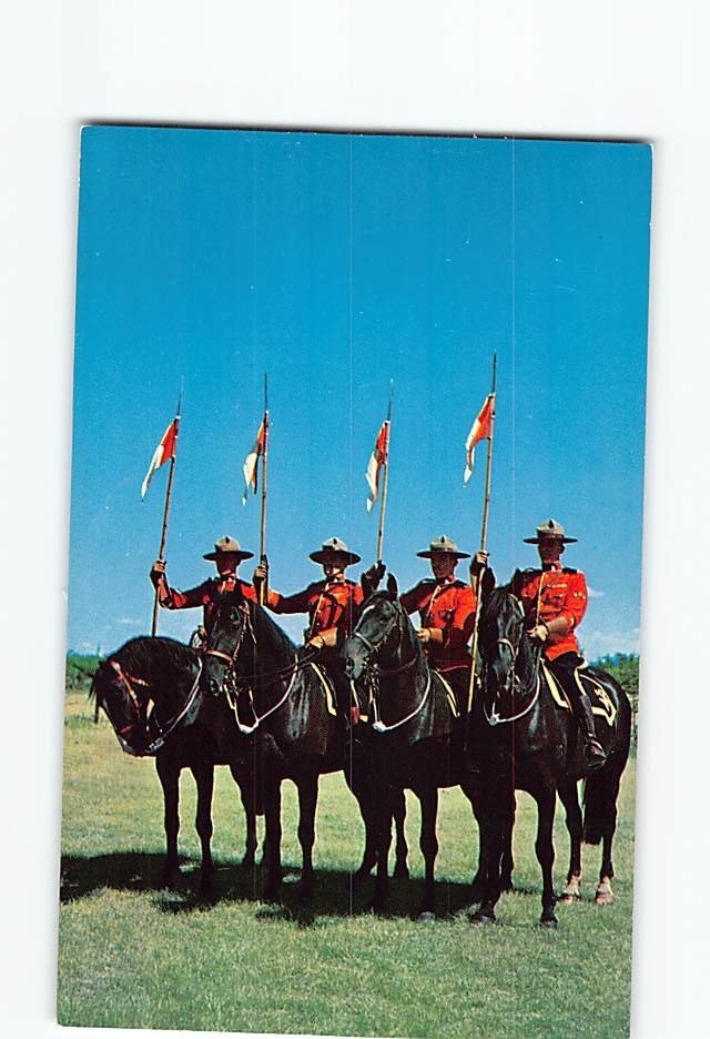 Postcard Royal Canadian Mounted Police Canada