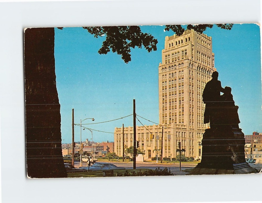 Postcard City Hall Georgia USA
