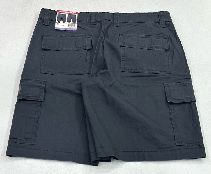 Unionbay Men's Cargo Shorts, Blue, Size 30