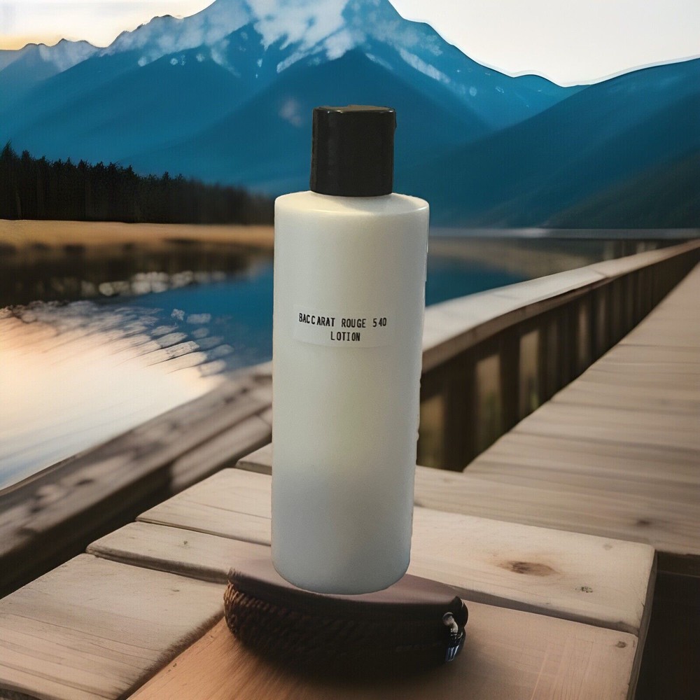 Baccarat Rouge 540 Body Lotion Made With Pure Shea Butter. 8oz Bottle