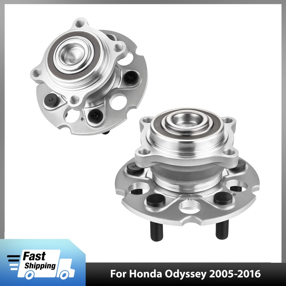 Pair Rear Wheel Hub Bearings Assembly For 2005-2016 Honda Odyssey 3.5L 5 Lugs