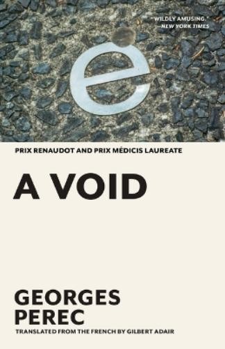Georges Perec A Void (Paperback)Another great item from Rarewaves USA | Free delivery!
