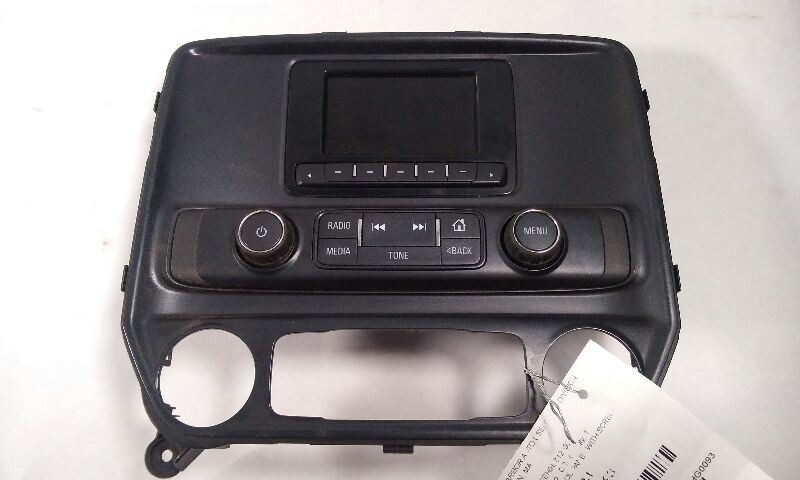 Audio Equipment Radio Control Panel, Fits 14 Silverado 1500 Pickup