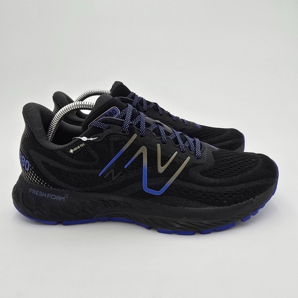 New Balance Fresh Foam X 880v13 Gore-Tex Running Shoes Men's Size 10 Black/Blue