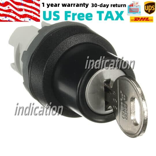 M2SSK1-101 ABB 2 Position Key Selector Switch NEW INVENTORY US Free TAX