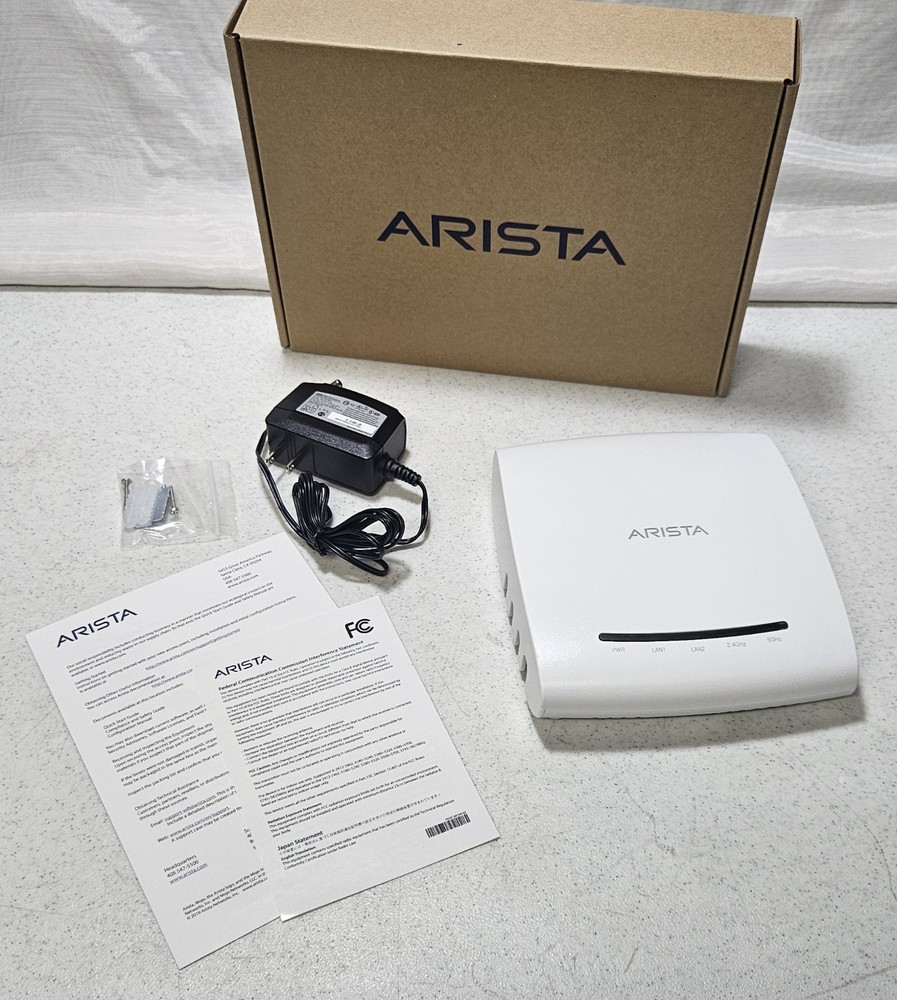 Arista / Mojo C-75 Enterprise Cloud AP Factory Reset Unclaimed Verified 8.0.171