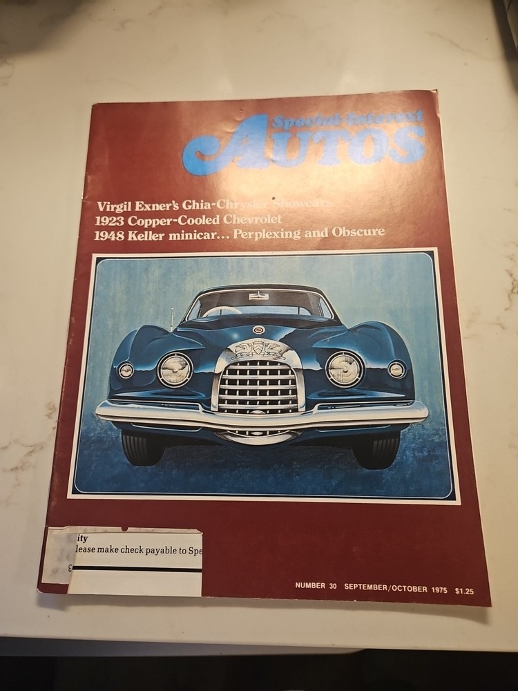 Special Interest Autos September October 1975