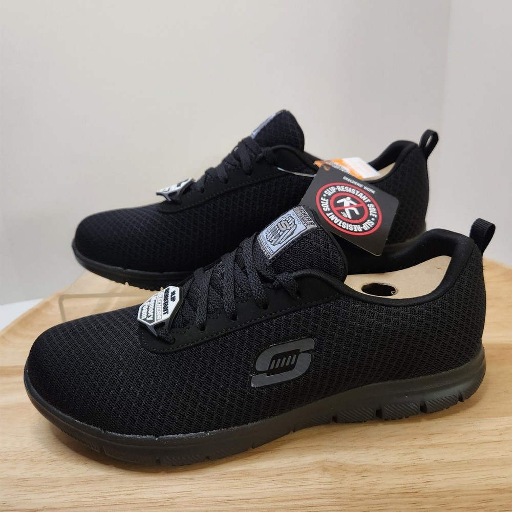 Skechers slip resistant Ghenter Bronaugh work shoes 8.5