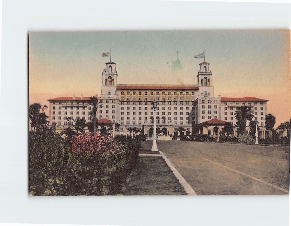 Postcard Breakers Hotel Palm Beach Florida USA