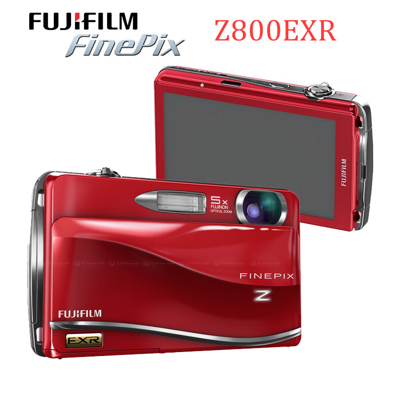 FUJIFILM FinePix Z800EXR 12.0MP 5x Zoom Digital red Camera change english