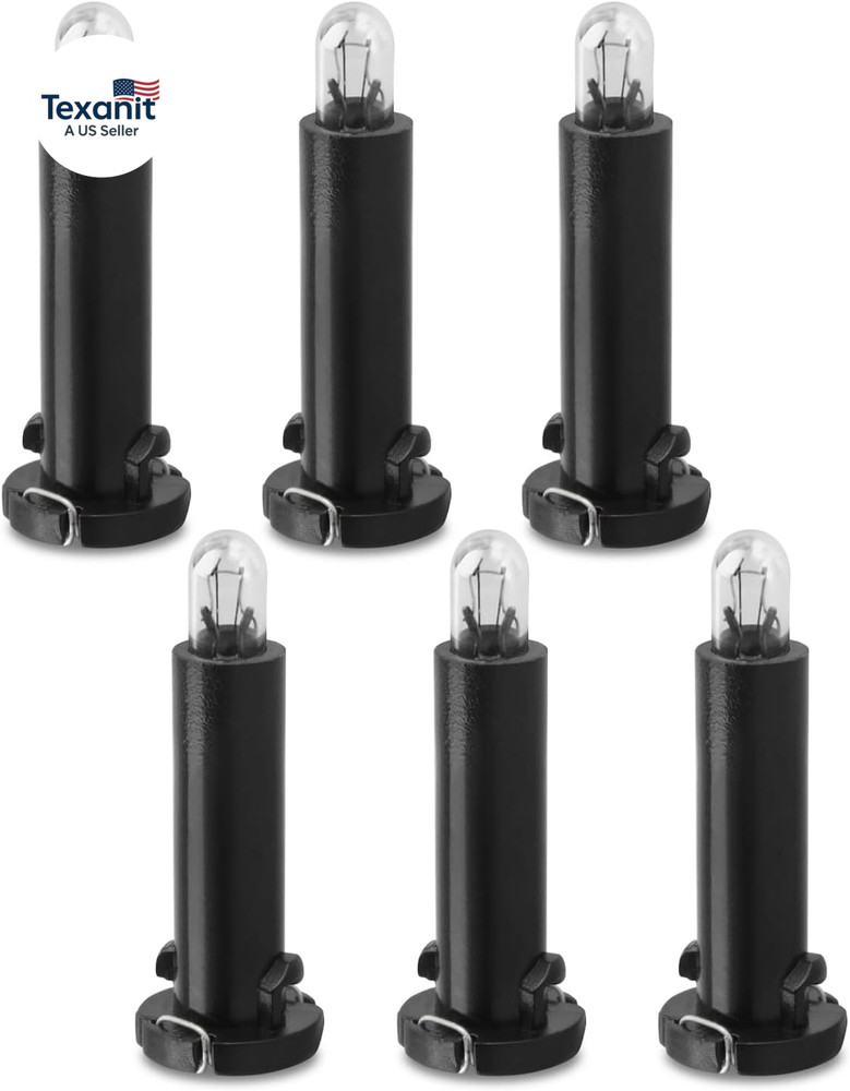 6PCS 79629-S3V-A01 HVAC Control Neo-Wedge Bulb Fit for Honda Element 2003-2011,