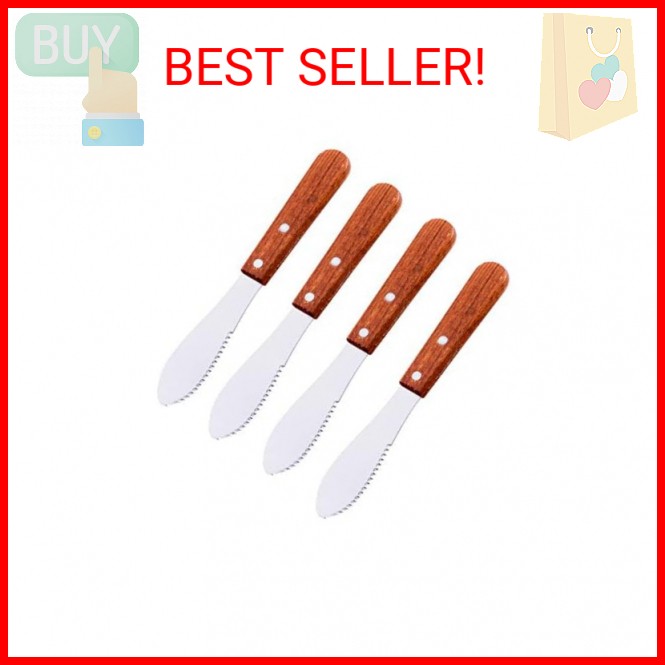 8-Inch Stainless Steel Straight Edge Sandwich Spreader by Super Z Outlet