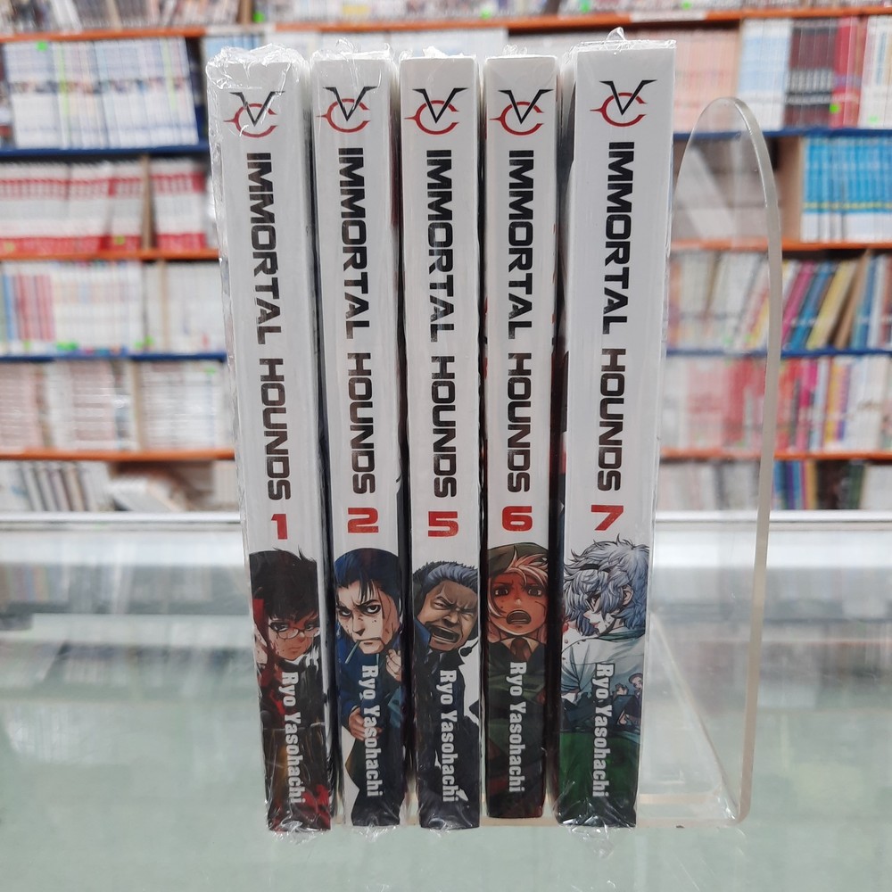 NEW Immortal Hounds Vol. 1, 2, 5, 6, 7 English Manga Variation Listing