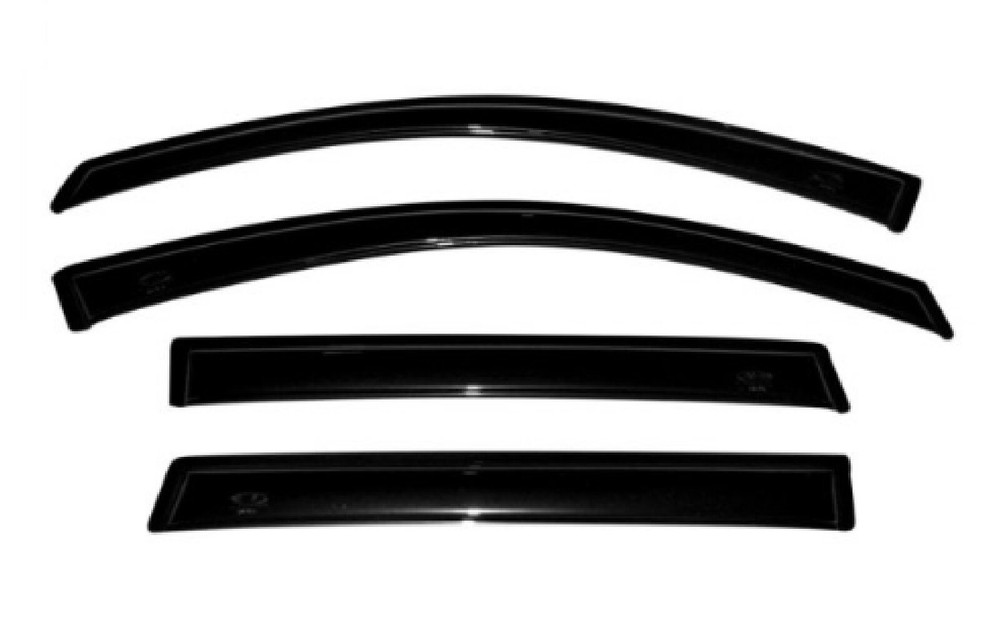 AVS 94831 Set of 4 Dark Smoke Ventvisor Acrylic Window Deflectors for Pontiac G6