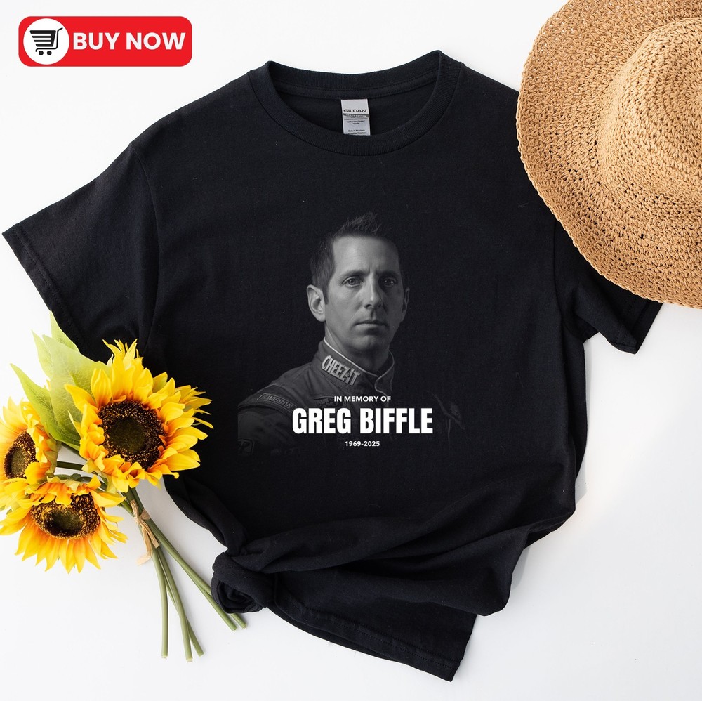 R.I.P 16 Greg Biffle Shirt, In Memories Of Greg Biffle 1969-2025 TShirt, S-5XL