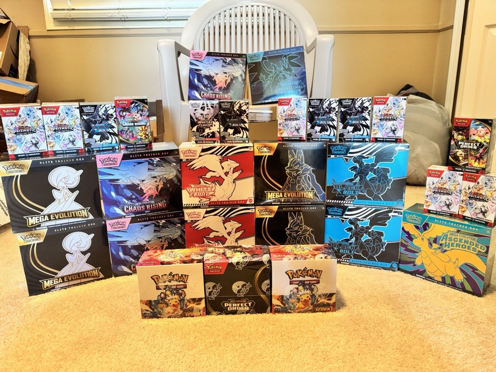 Pokémon Mega Evolution Pokémon TCG Sealed Lot  READ DISCRIPTION