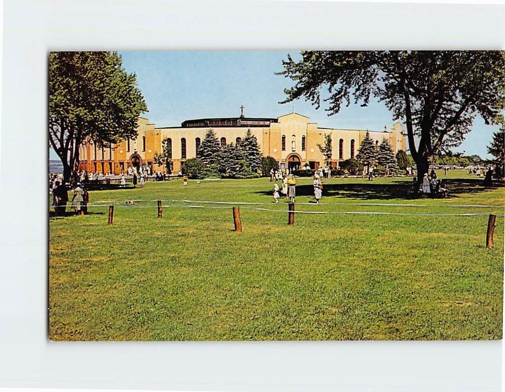 Postcard Shrine of the North American Martyrs Auriesville NY USA