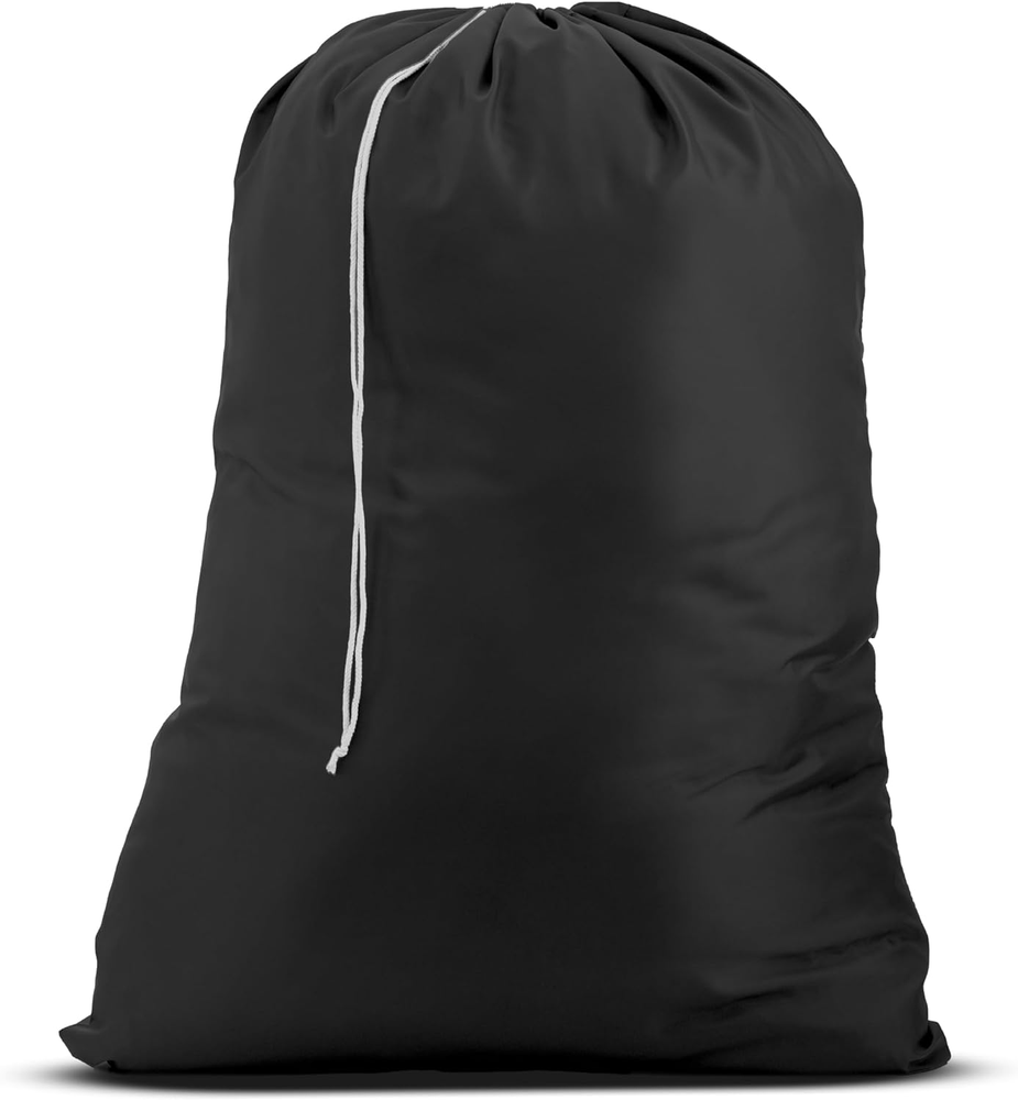, Nylon Laundry Bag - Locking Drawstring Closure, Machine Washable, These Large