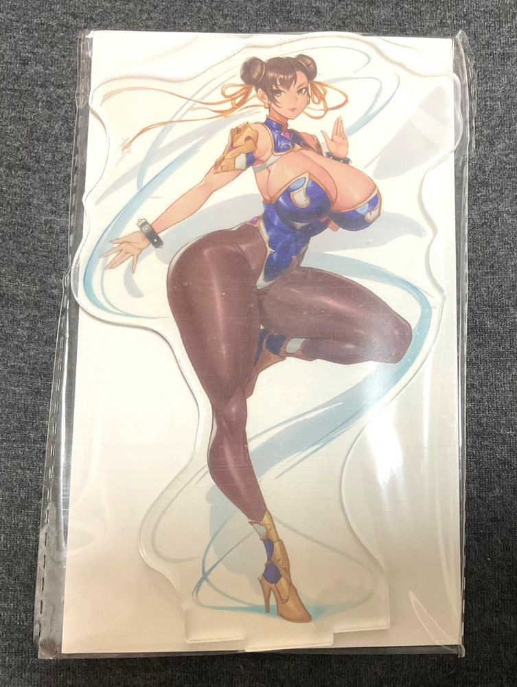 CAPCOM Street Fighter Chun-Li 春麗 ChunLi Anime Game Acrylic Stand Figure 15cm New