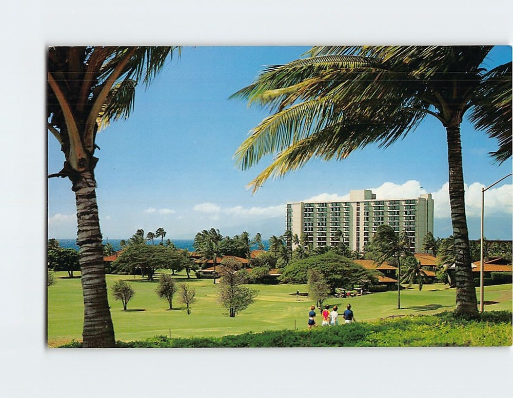Postcard Royal Lahaina Hotel & Golf Course Kaanapali Hawaii USA