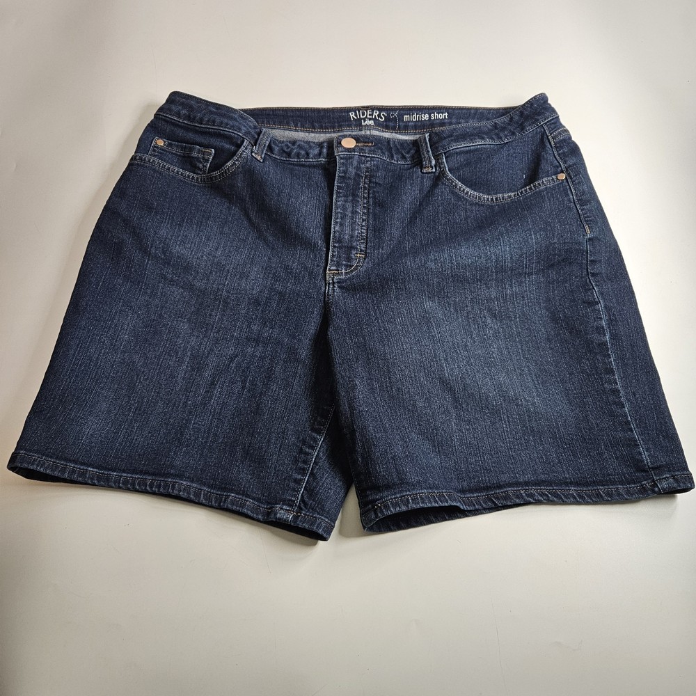 Riders by LEE Bermuda Shorts Womens 18M Denim Rise...Waist 34