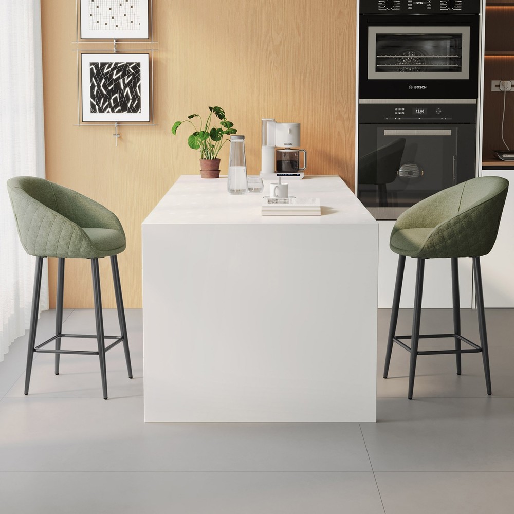 Set of 2 Bar Stools 35
