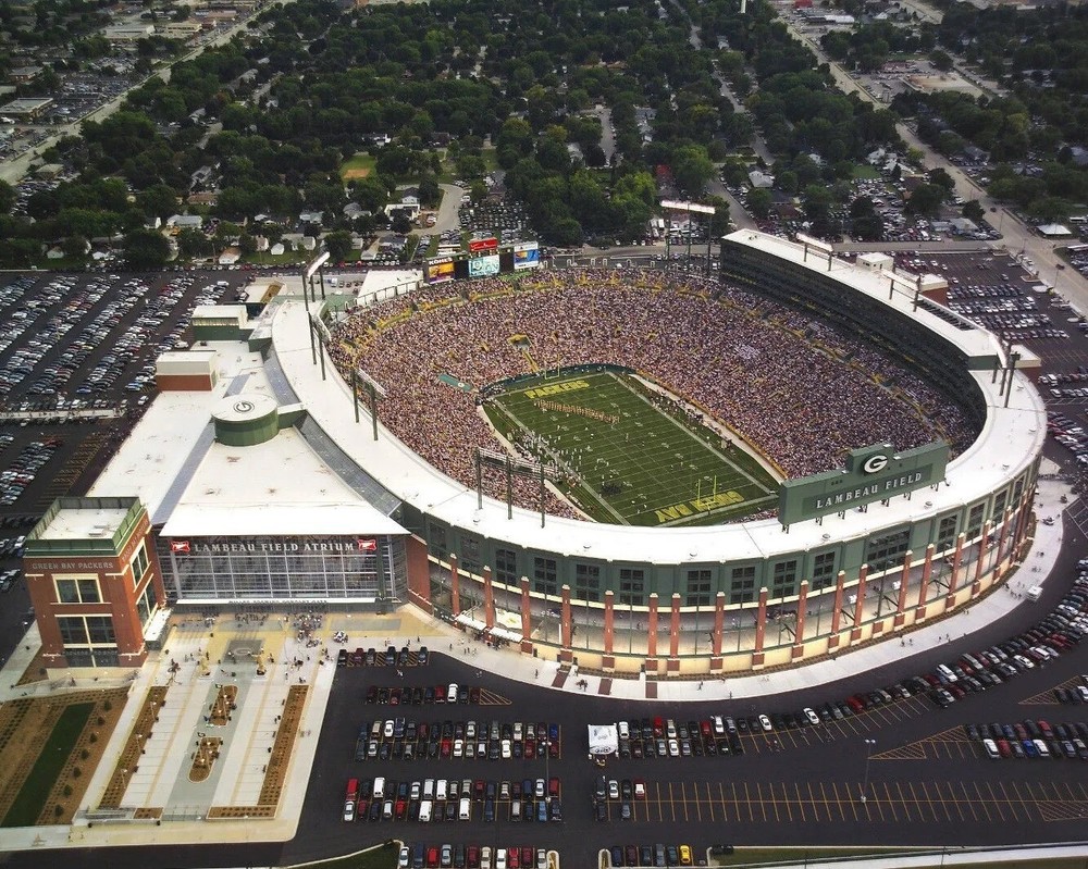 Lambeau Field Green Bay Packers Nfl Football 8x10 PHOTO PRINT