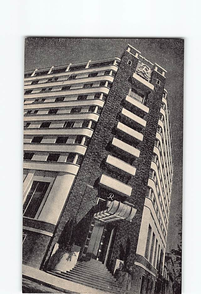 Postcard Hotel Reforma Mexico DF Mario Pani Architect Arq Fachada Vintage View