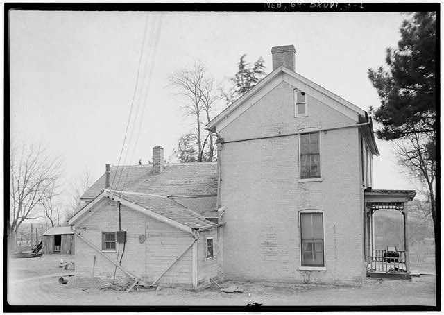 Cogswell House,Brownville,Nemaha County,NE,Nebraska,HABS,Building Survey,1