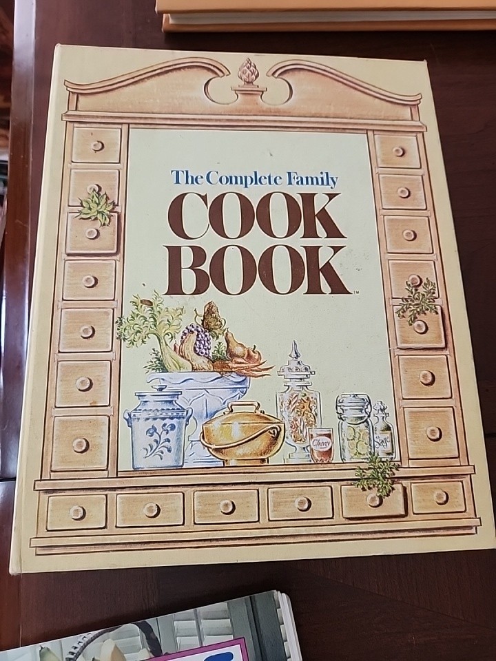 The Complete Family Cookbook VINTAGE 1970 Curtin Publications Hardcover Binder