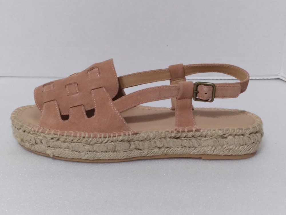 Soludos N8345 Sanibel Fisherman Sandal, Sahara Pink, Women's Size 10 NEW