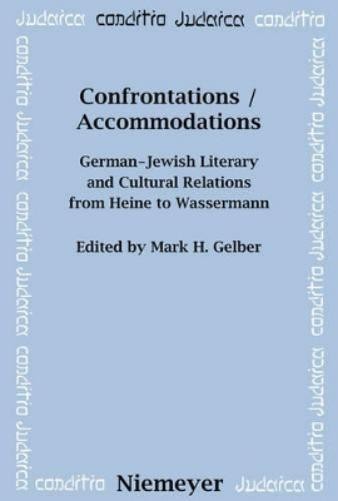 Confrontations / Accommodations (Paperback) Conditio Judaica-image