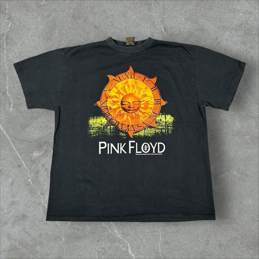 VTG Pink Floyd 1994 Sundial North American Tour XL Single Stitch Reprint T-Shirt