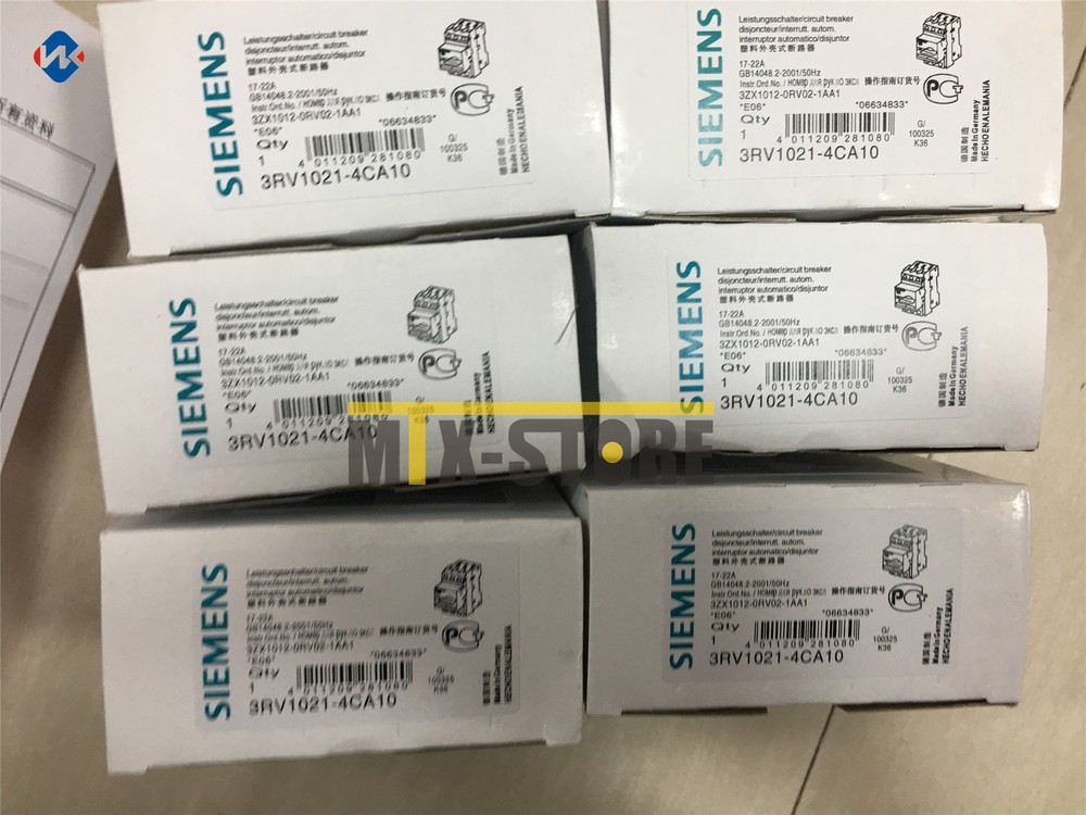 1PC Brand New Siemens breaker 3RV1021-4CA10 17-22A 3RV1 021-4CA10 17-22A
