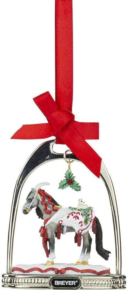 Breyer Horses 2021 Christmas Collection | Stirrup Ornament - Arctic Grandeur