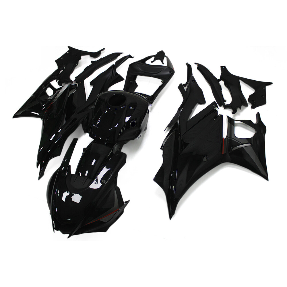 Black Fairing Kit for 2019-2023 Yamaha YZF R3 R25 ABS Plastic Injection Bodywork