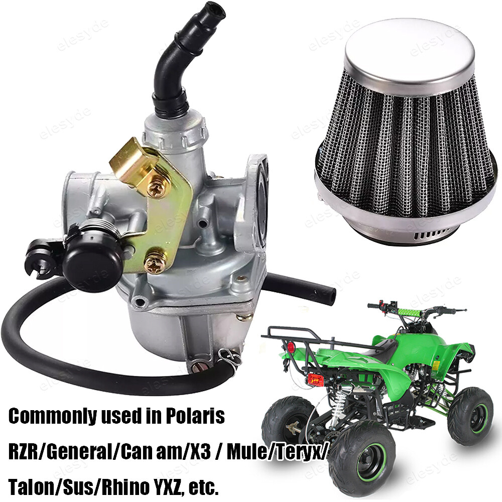 ATV Carburetor Fuel Filter 35mm Air Filter for PZ19 50cc 70cc 90cc 110cc 125cc