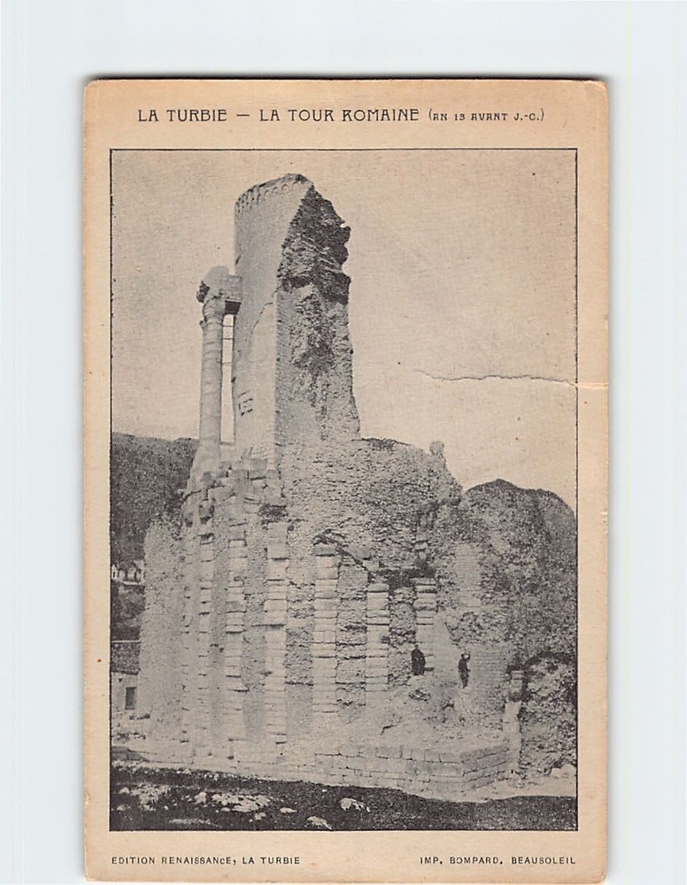 Postcard Trophy of Augustus La Turbie France